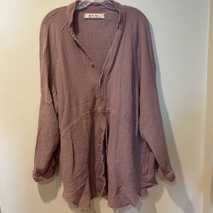 We the Free Summer Daydream Buttondown